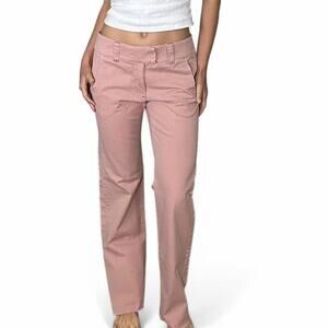 Gap Women's Pink Cotton Slack Style Jeans